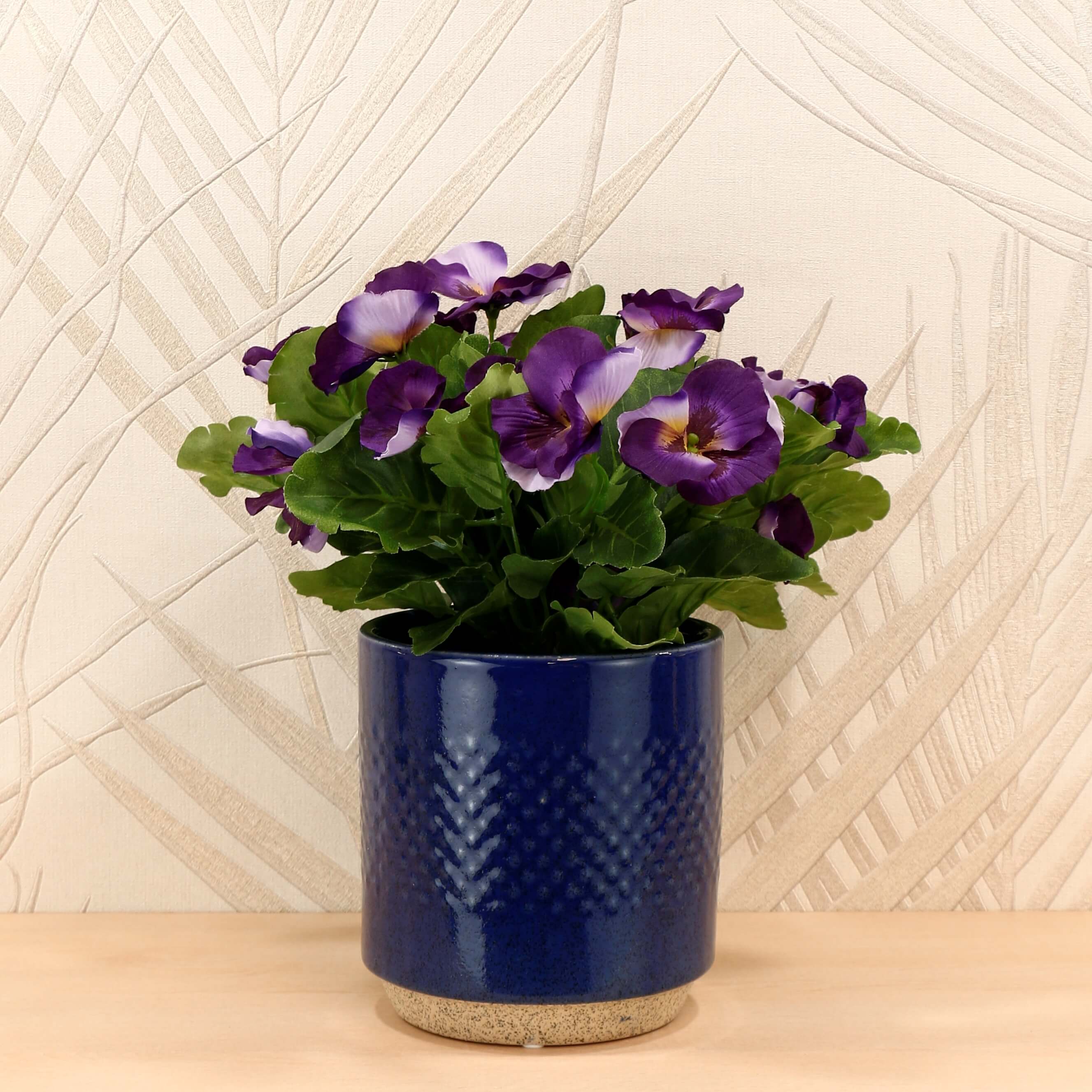 Embossed Ceramic Spot Pots