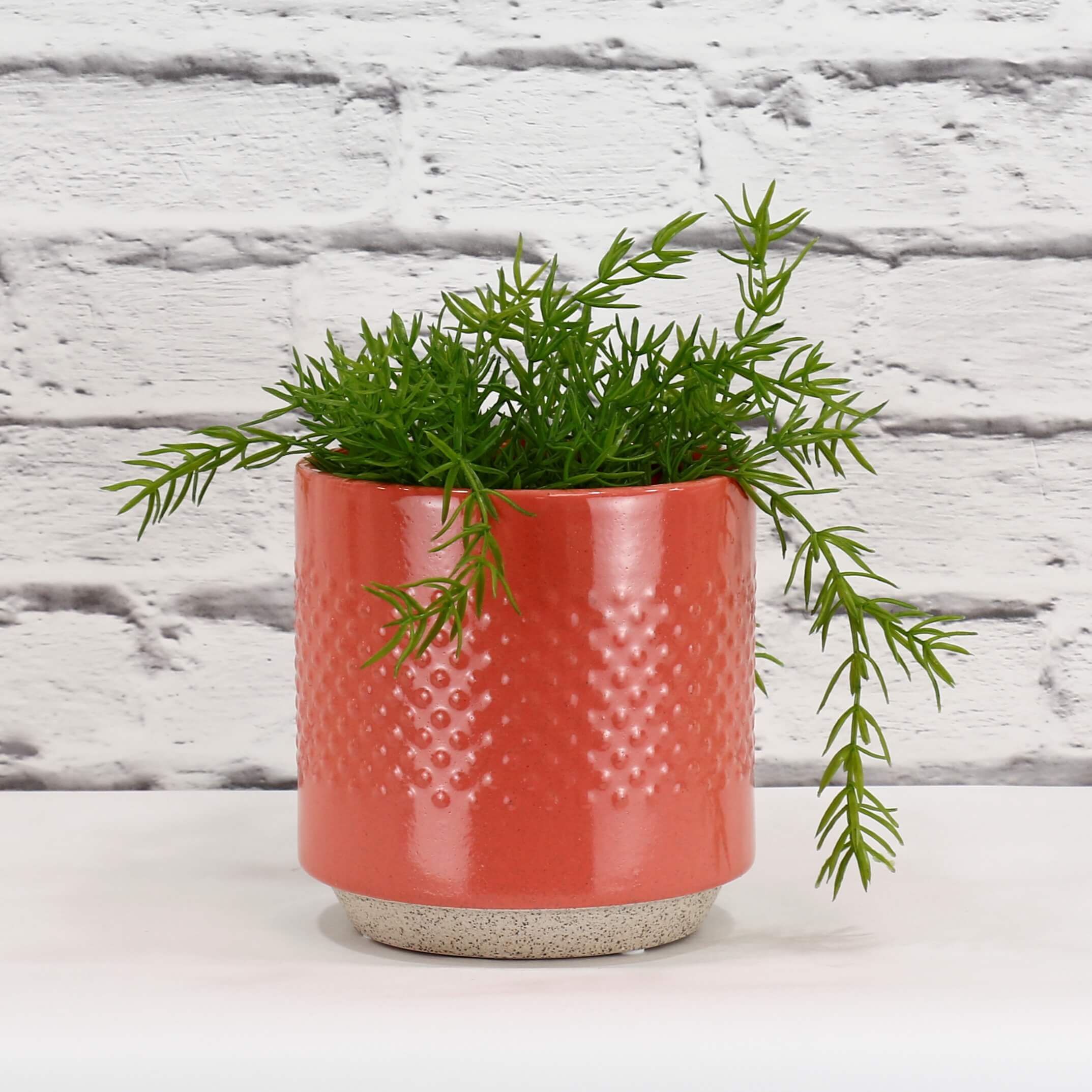 Embossed Ceramic Spot Pots