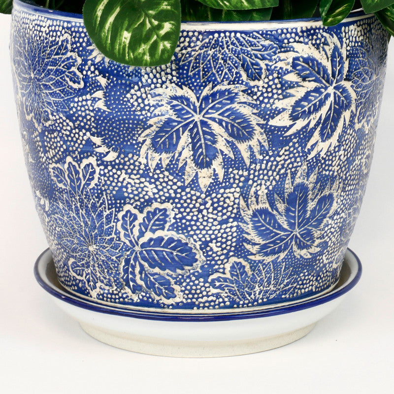 Hellebore Ceramic Planter