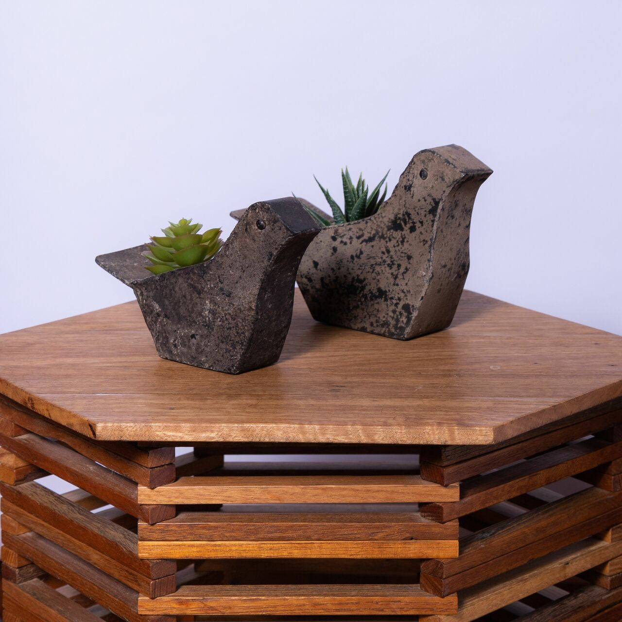 Dove Bird Metal Planter