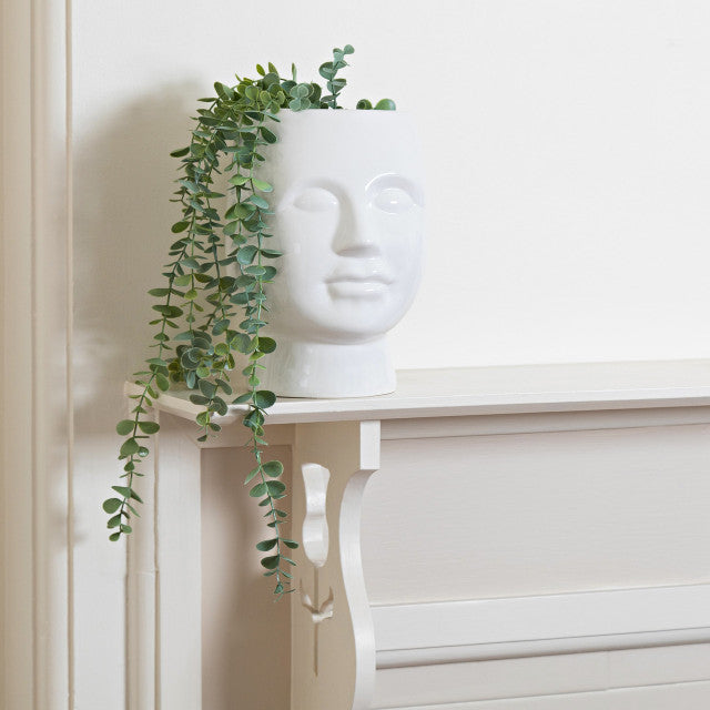 Head Pot Ceramic Planter