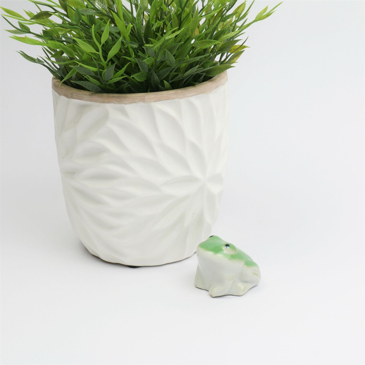 Frank The Frog Ceramic Figurine