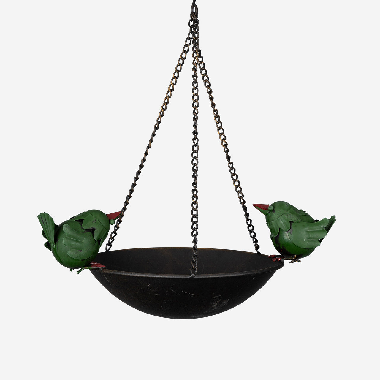Two Bird Feeder Garden Decor