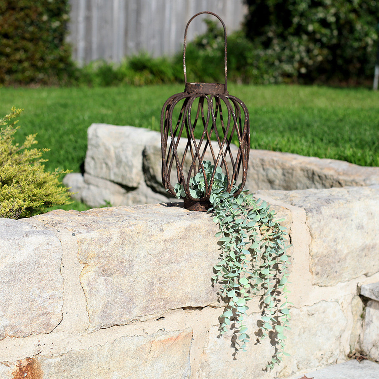 Lattice Metal Lantern