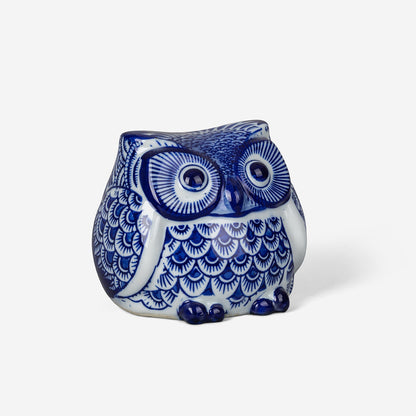 Owl Ceramic Figurine
