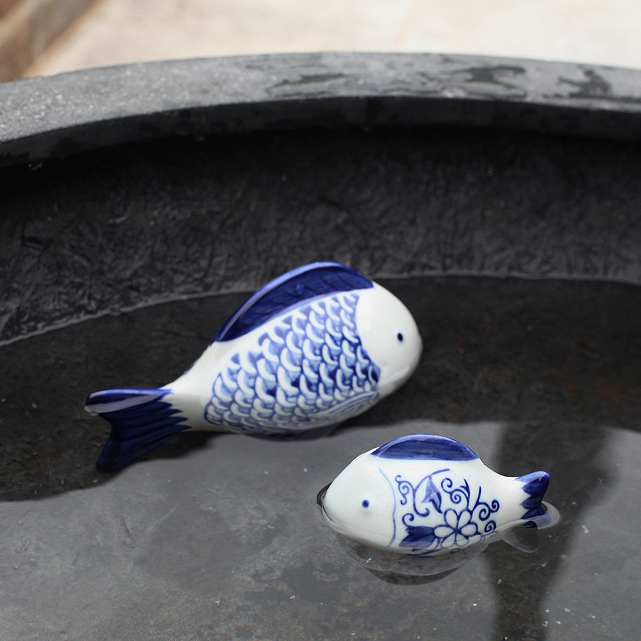 Fred The Fish Ceramic Figurine