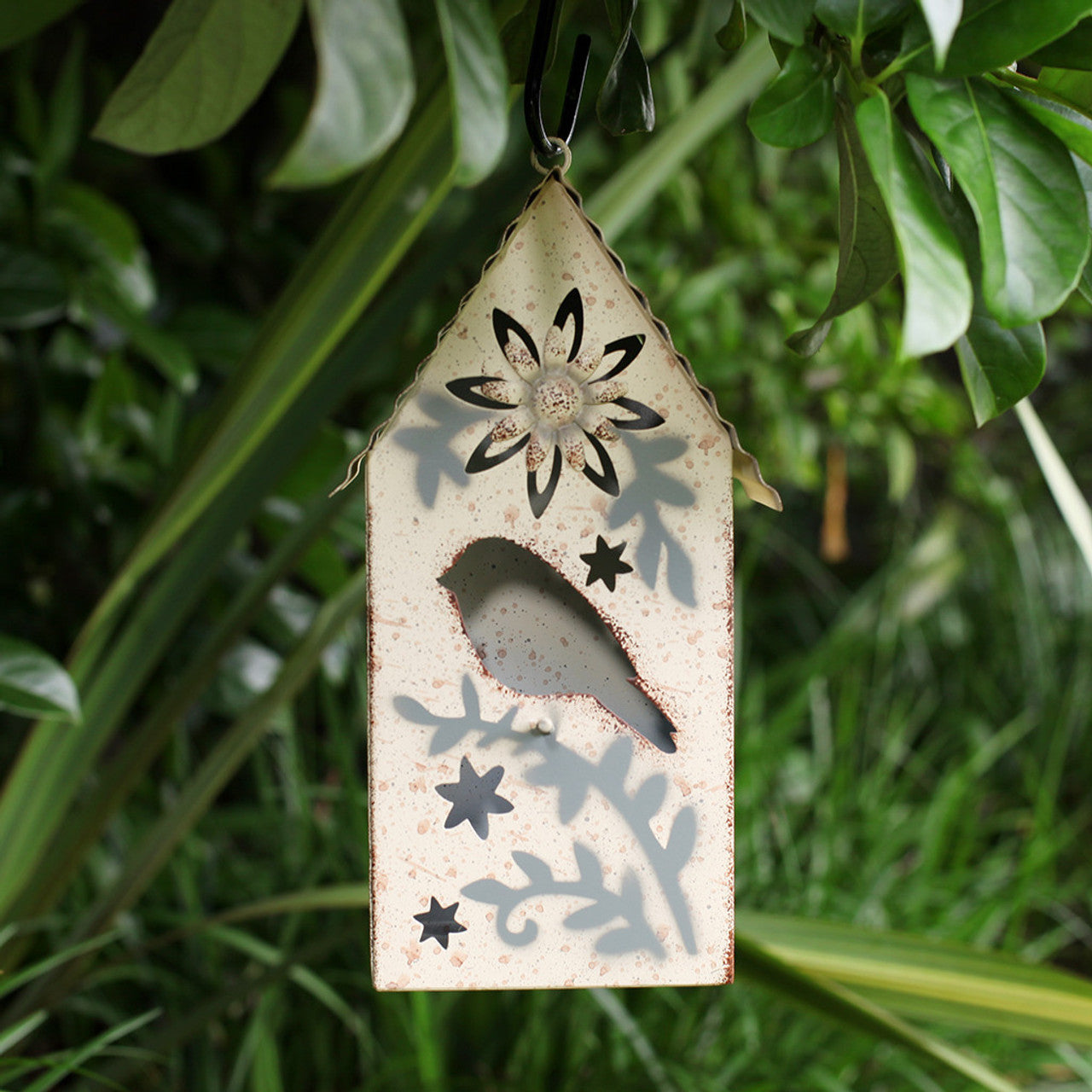 Birdhouse Metal Garden Decor