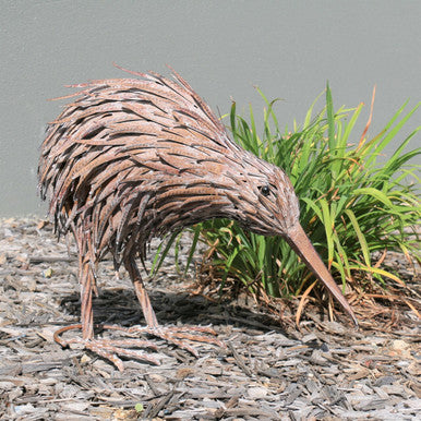 Kiri the Kiwi Metal Garden Decor