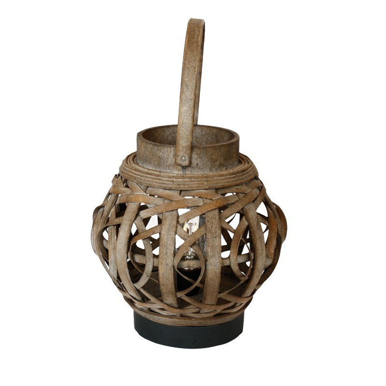 Bamboo Lantern With light