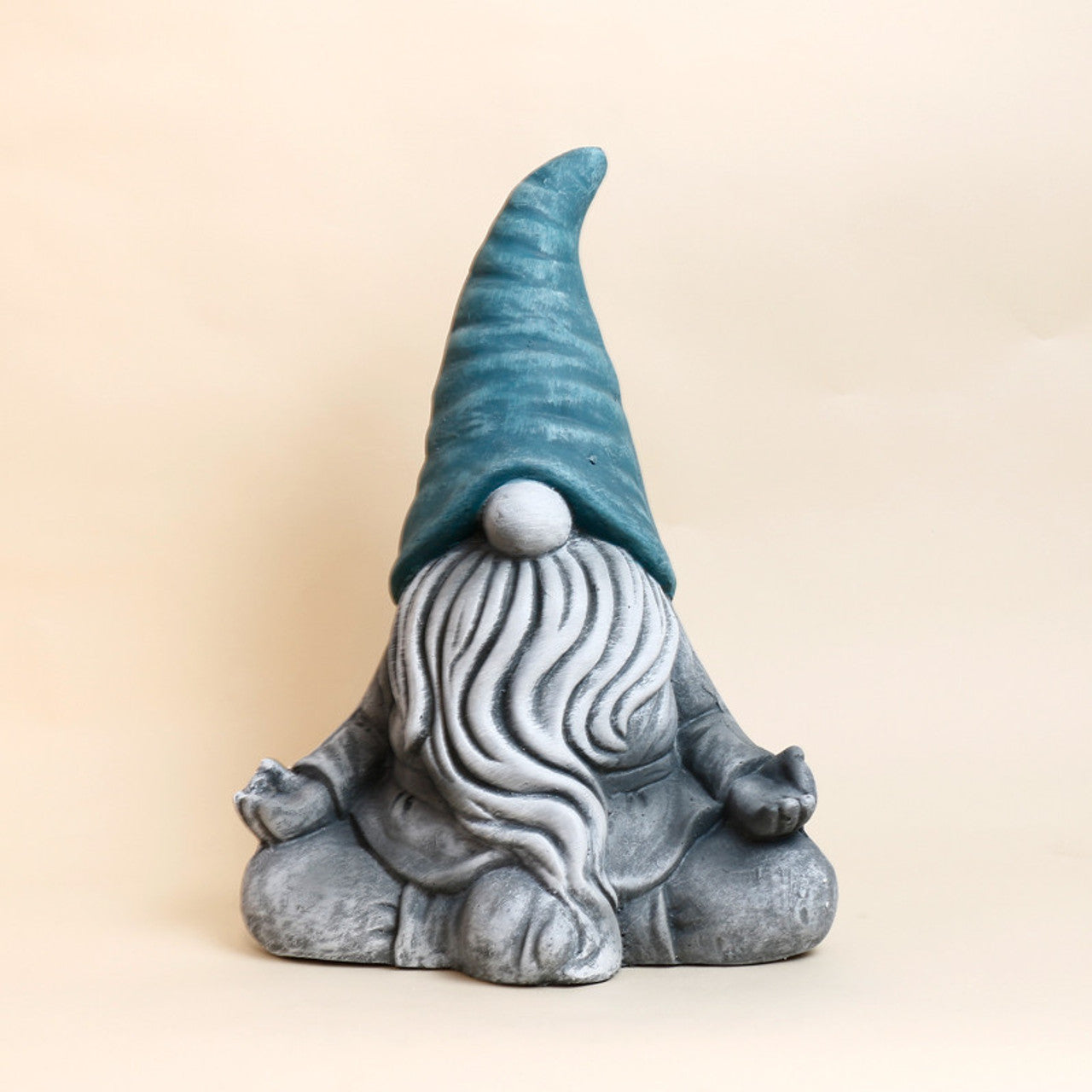 Meditating Gnome Garden Decor