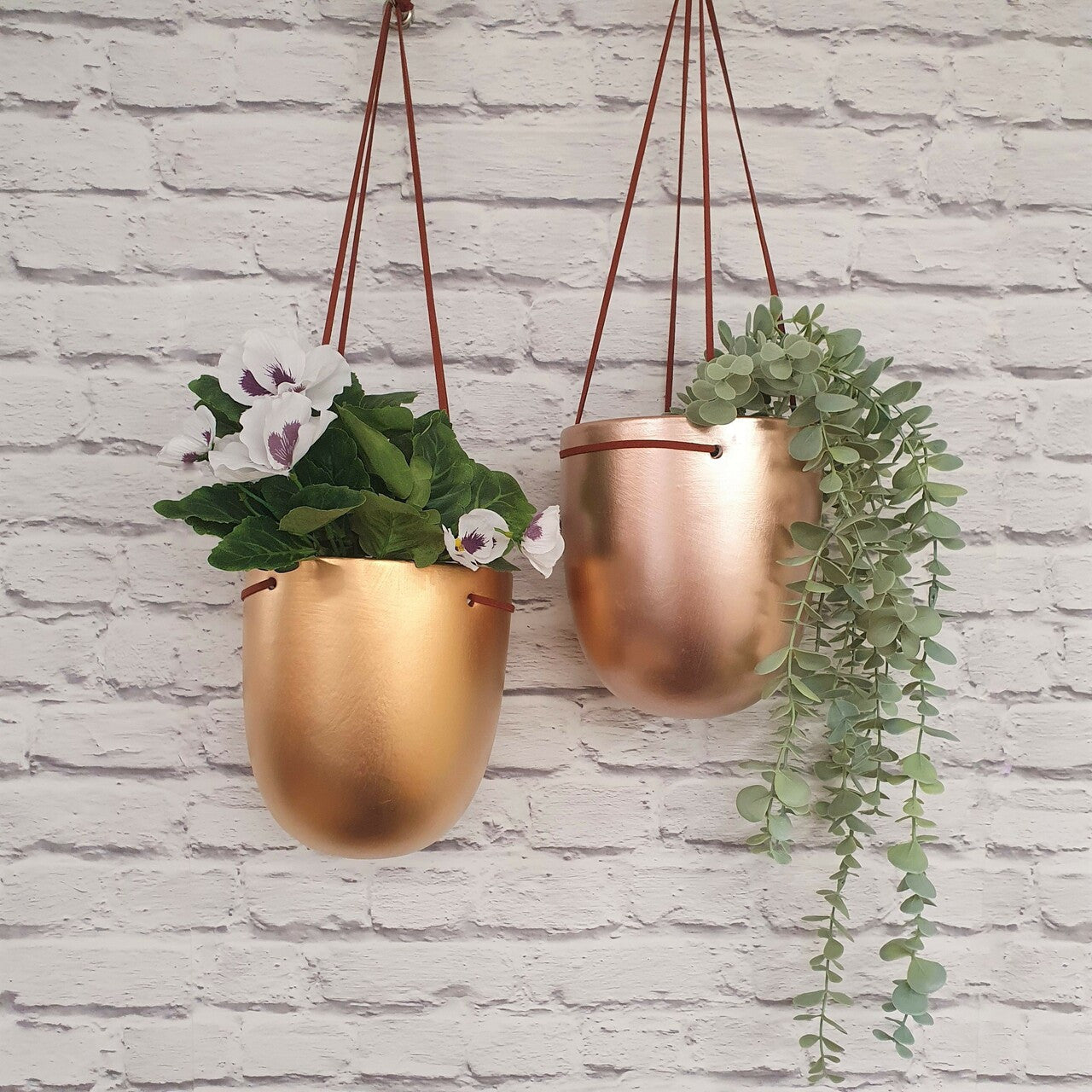 Gold Hanging Pot