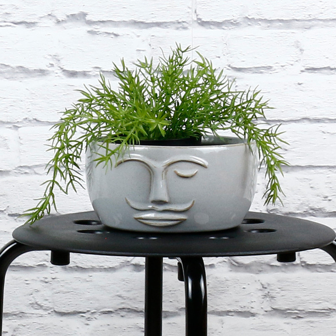 Smoke Squat Face Pot