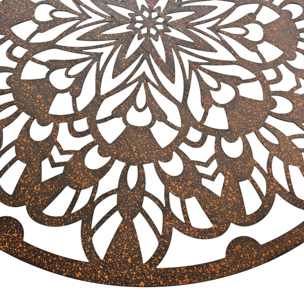 SOLAR BLOOM MANDALA WALL ART