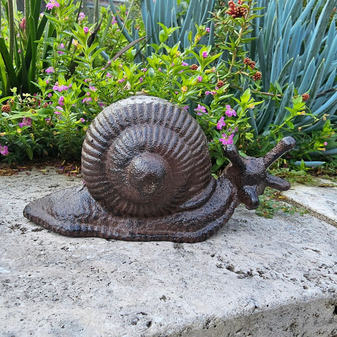 Rustic Cast Iron Snail