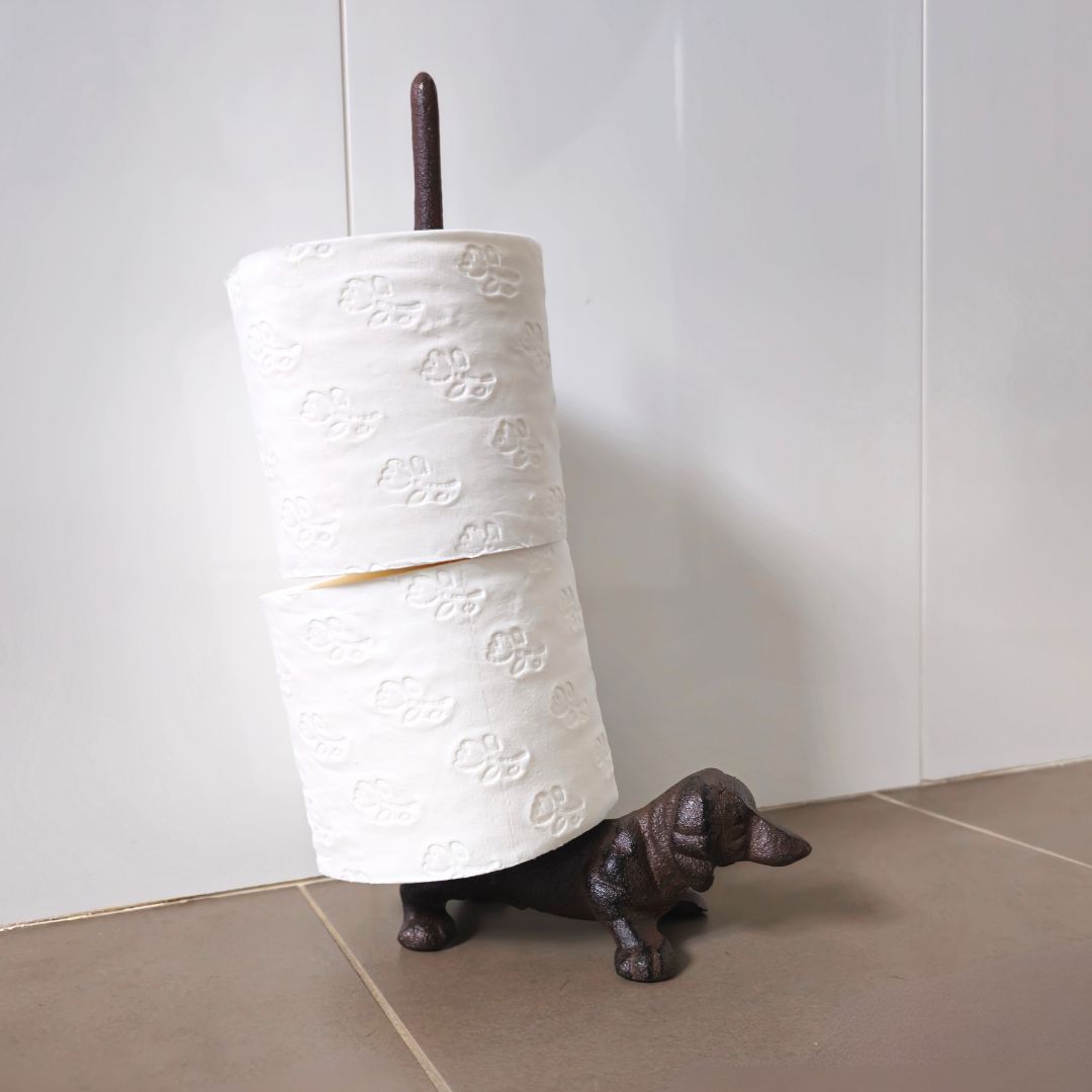 DASCHUND PAPER TOWEL HOLDER