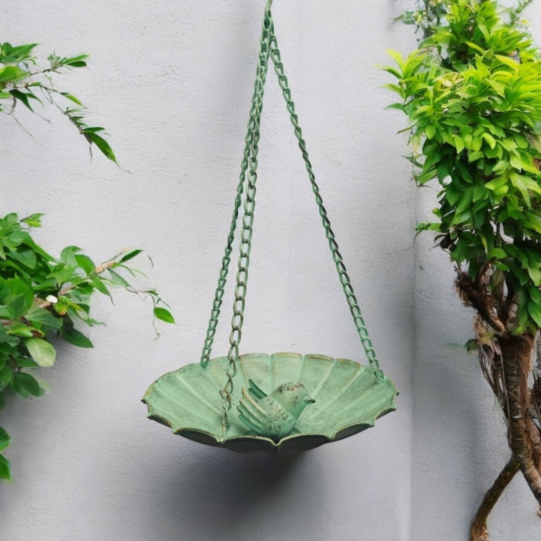 VINTAGE HANGING BIRDFEEDER
