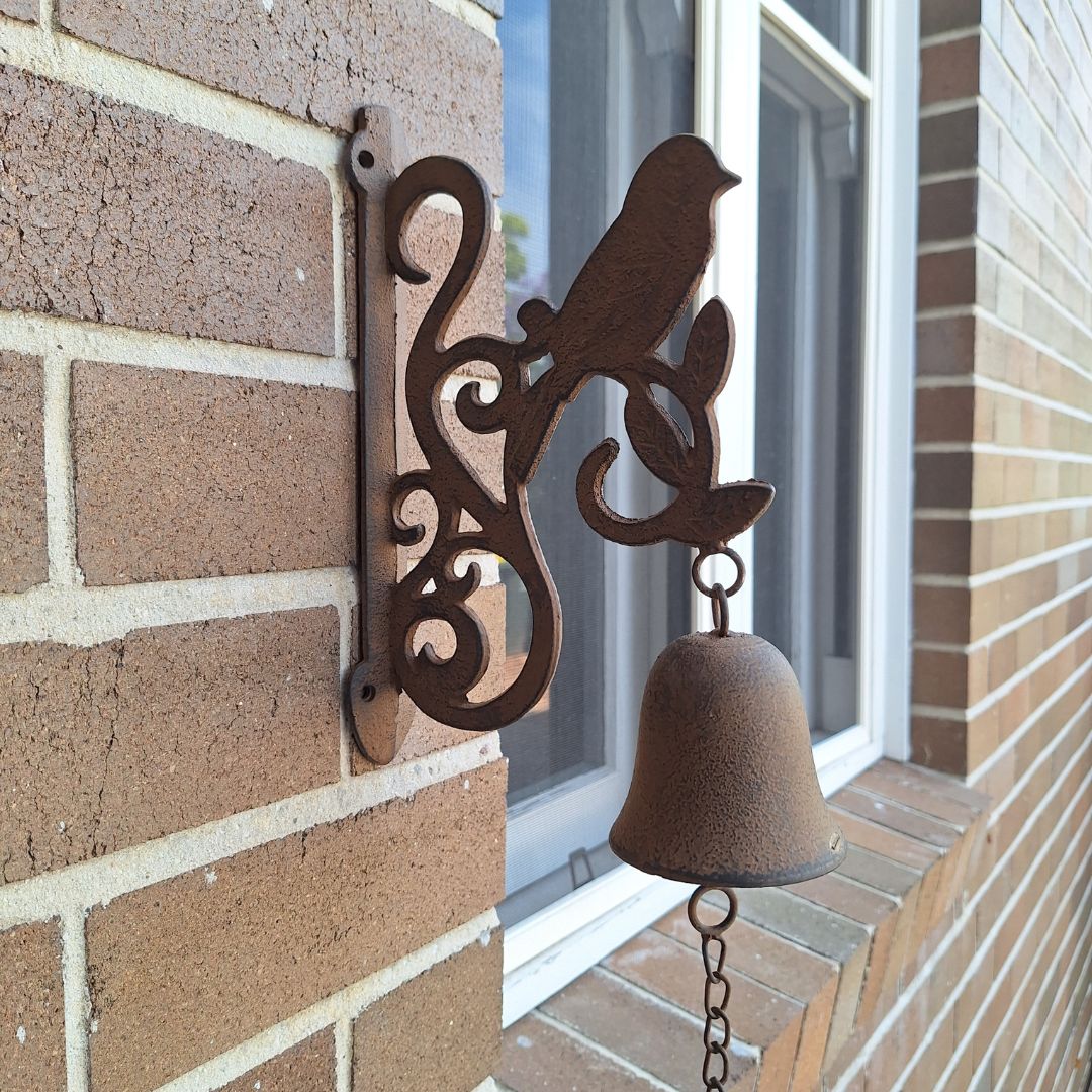 Cast Iron Bird Wall Bracket