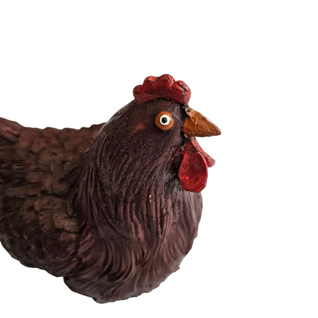 FENCE HEN - BROWN