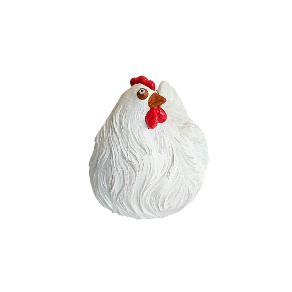 FENCE HEN - WHITE