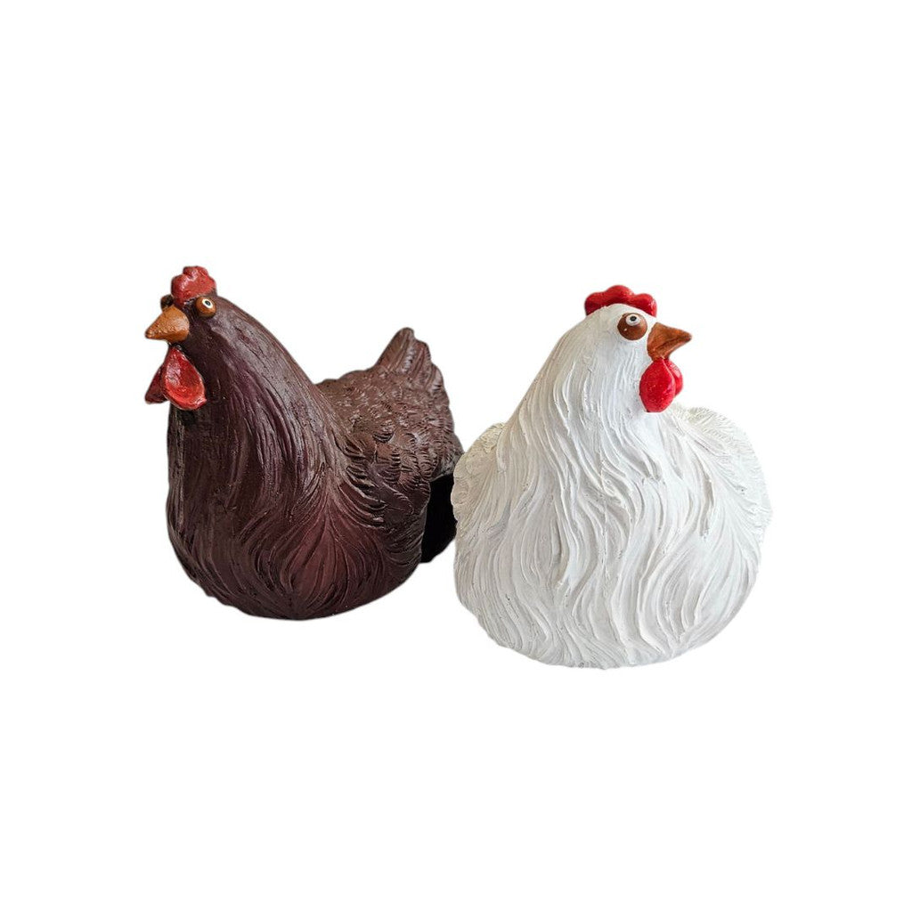 FENCE HEN - WHITE