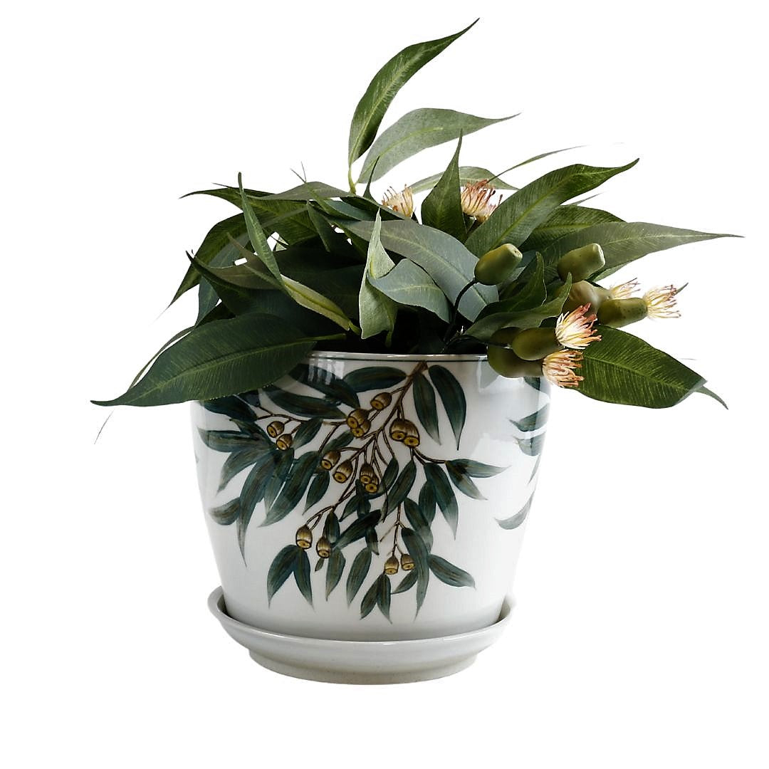 Gum Nut Ceramic Planter