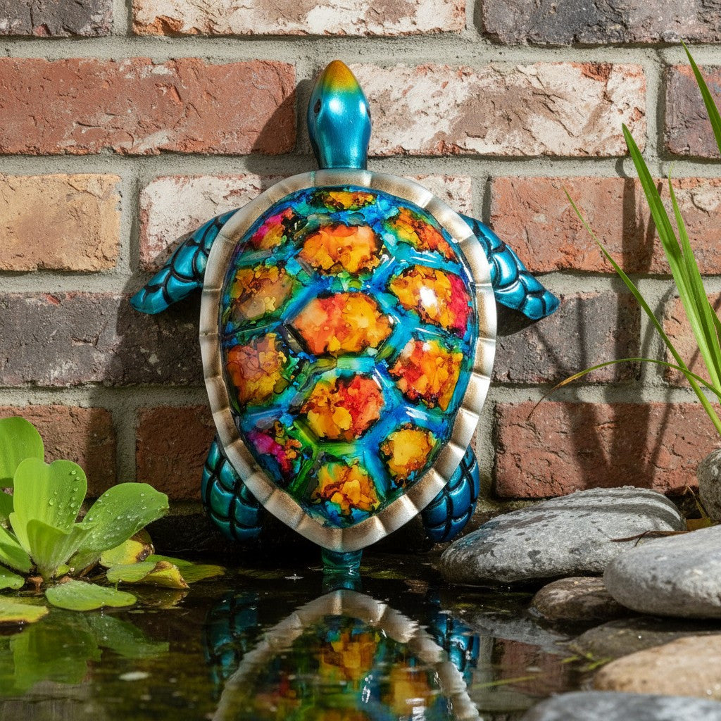Ocean Jewel Turtle Wall Art