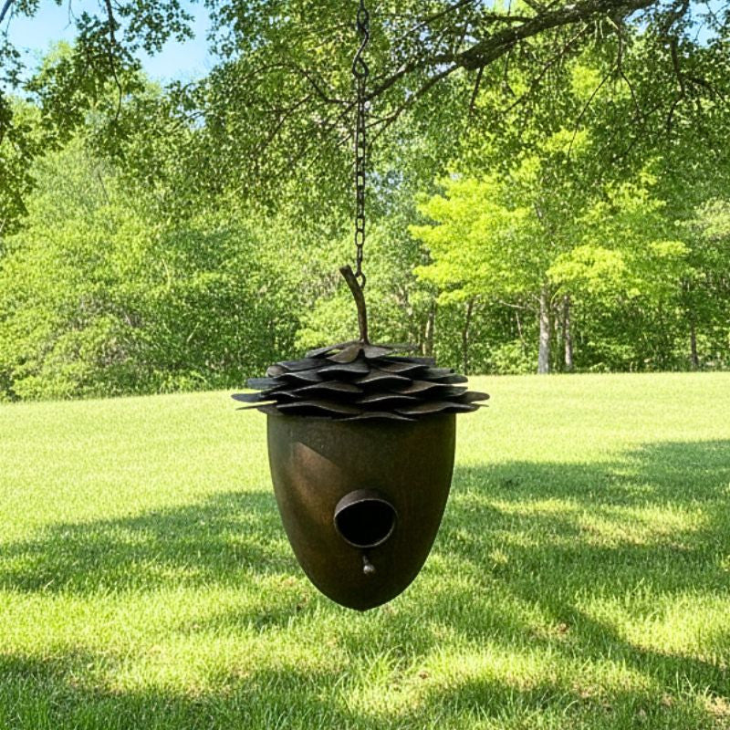 Little Woodland Pinecone Birdhouse