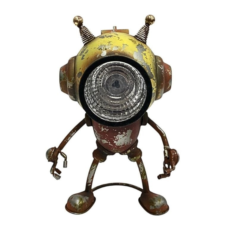 Cylops Robot Metal Garden Solar Light