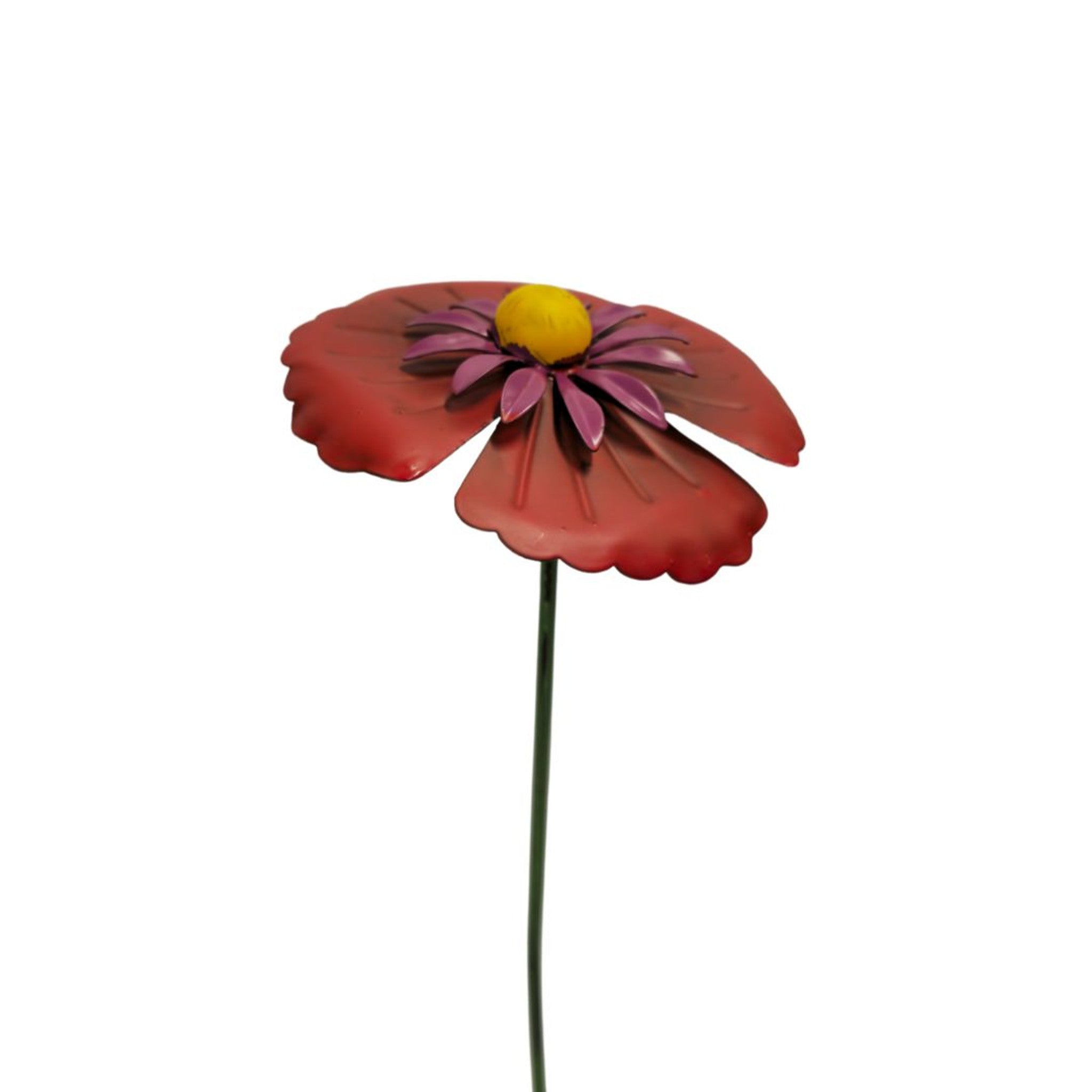 RED FLOWER STAKE