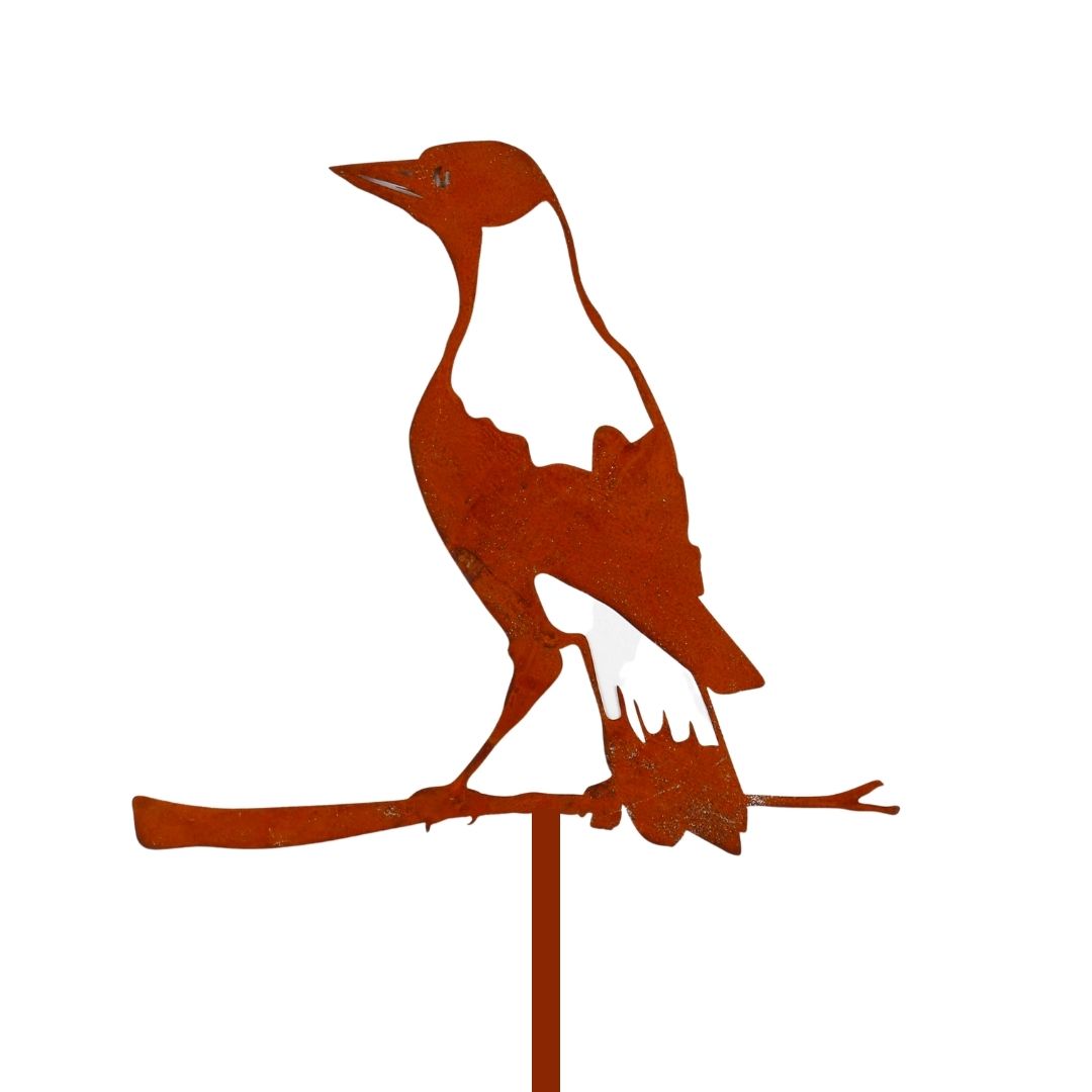 Magpie Decorative Garden Stake