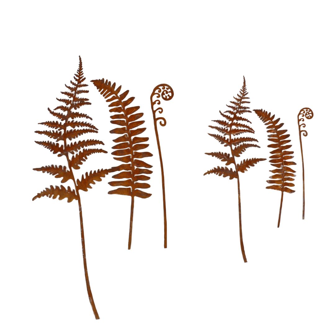 Fern Garden Stakes Set of 6