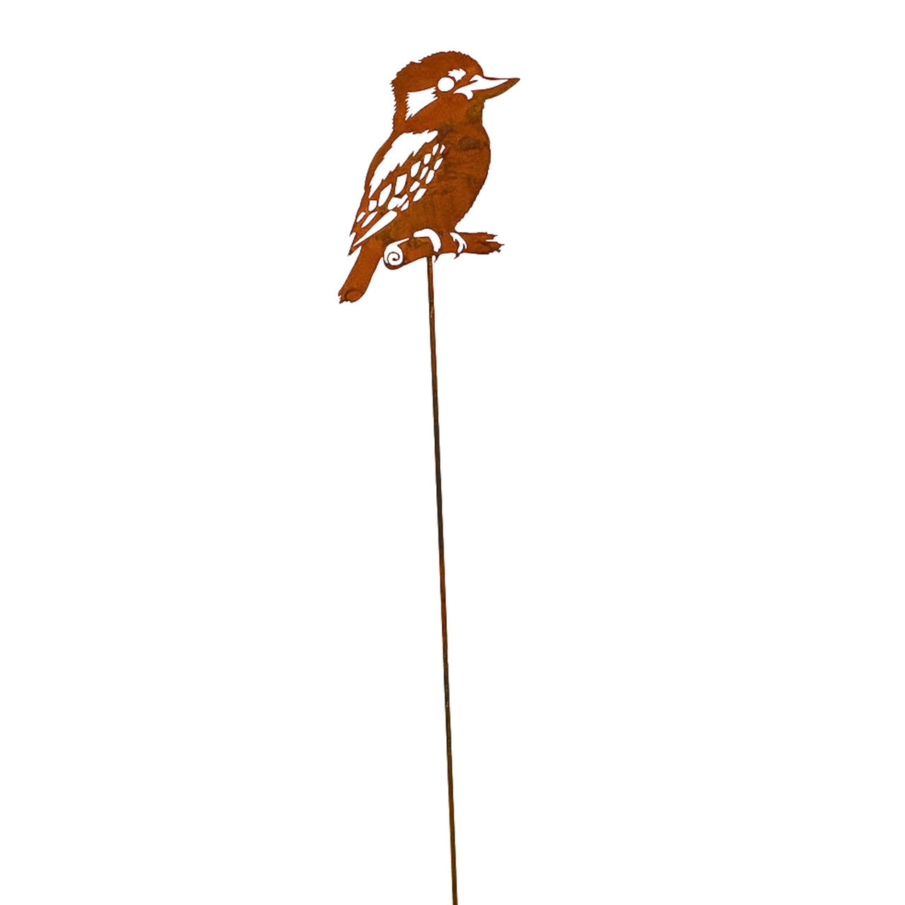 Rustic Kookaburra Garden Stake