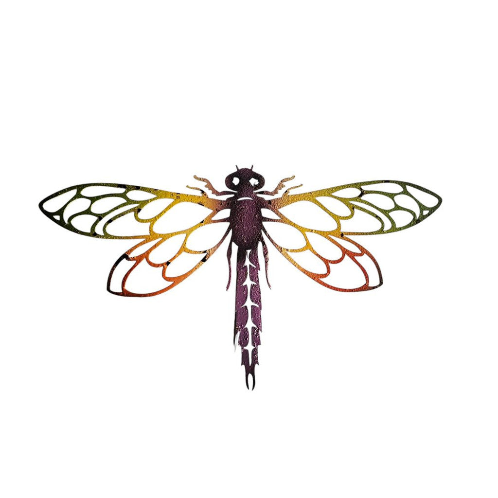 COLOURED DRAGONFLY STAKE