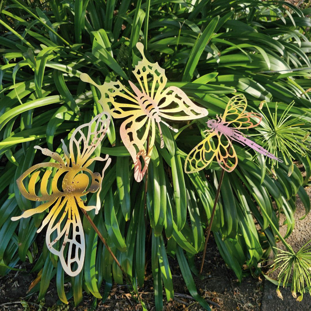 COLOURED BUTTERFLY STAKE