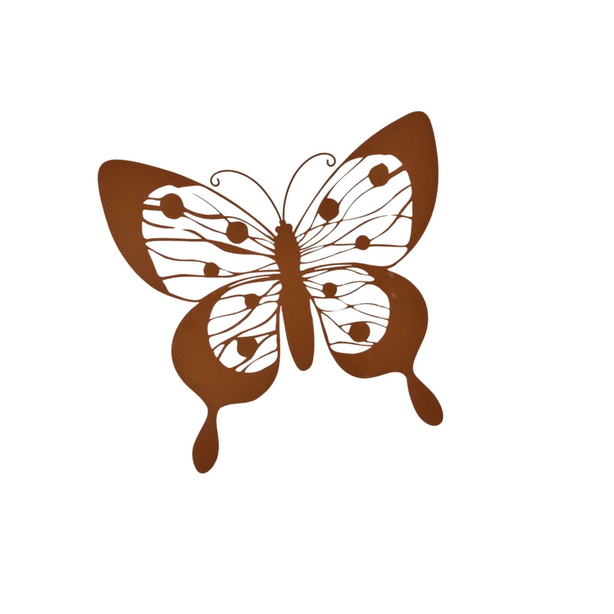 Rustic Metal Butterfly Wall Decor