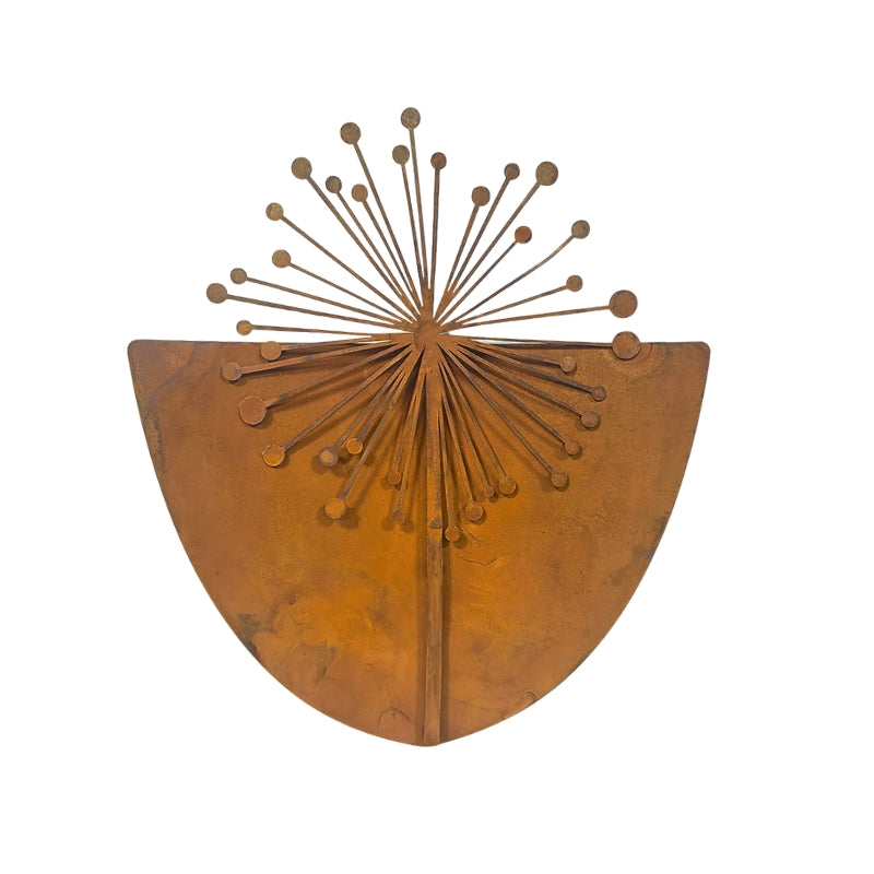Rustic Layered Laser Cut Allium Wall Art