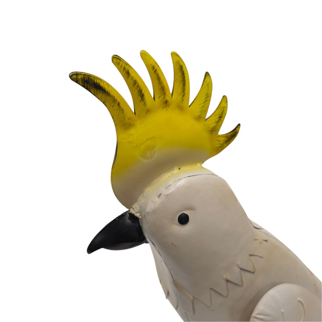 COCKATOO GARDEN SCULPTURE