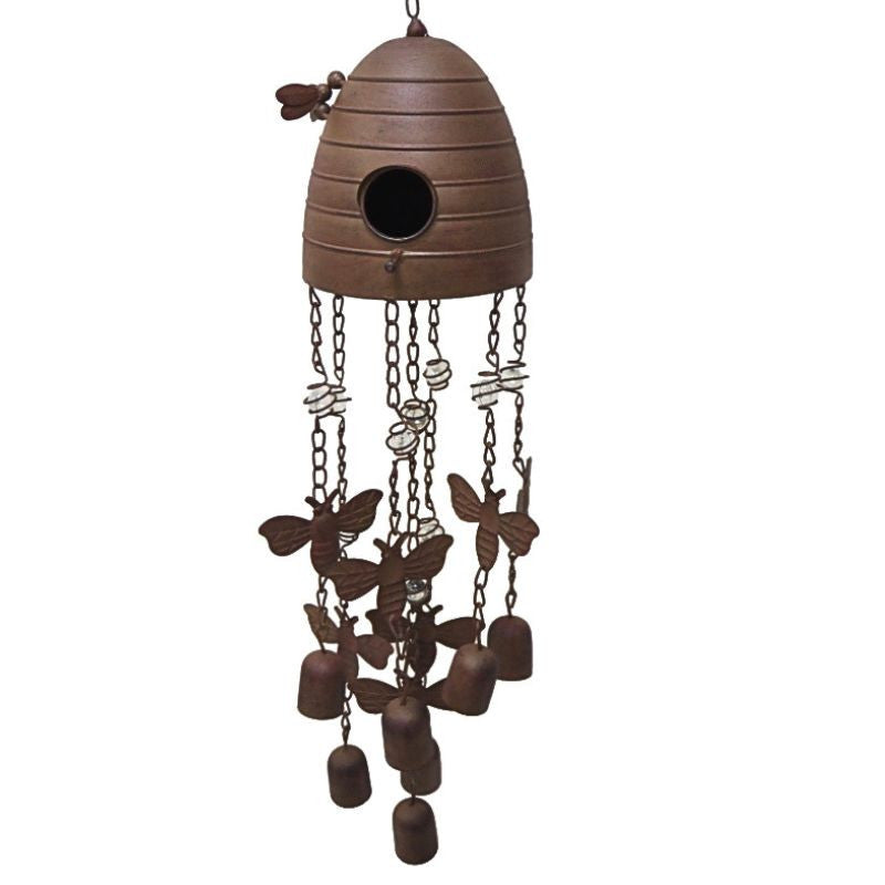 Honey Haven Birdhouse Wind Chimes