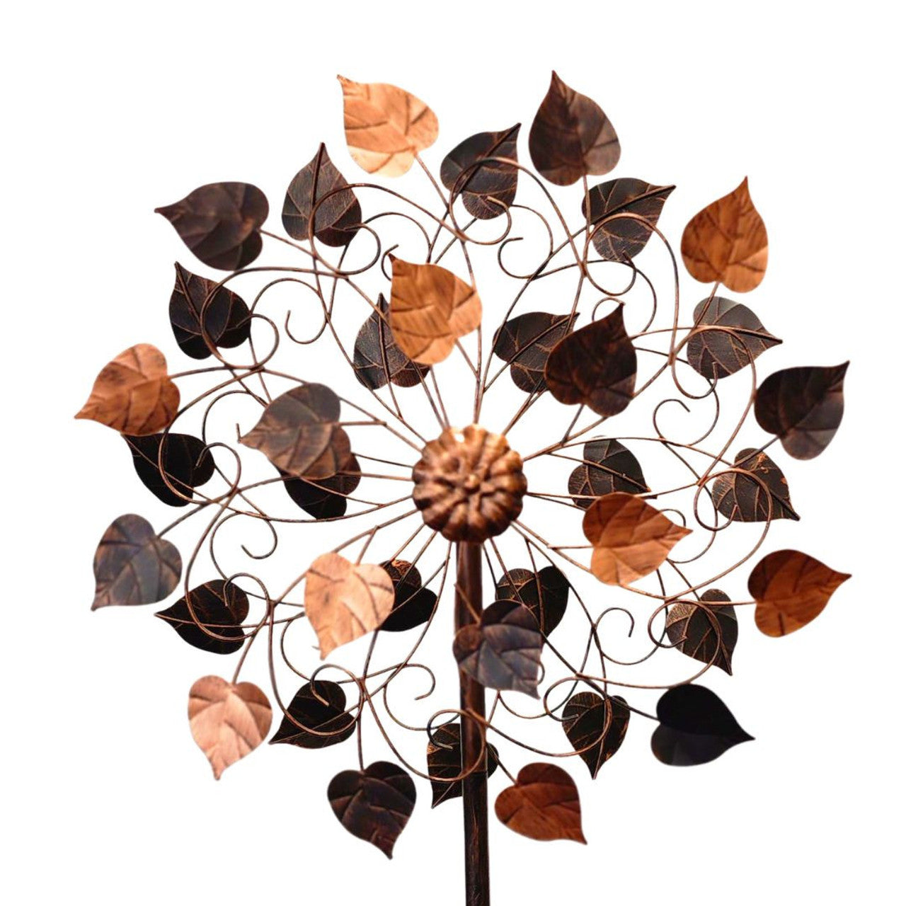 Bronze Leaf Windspinner