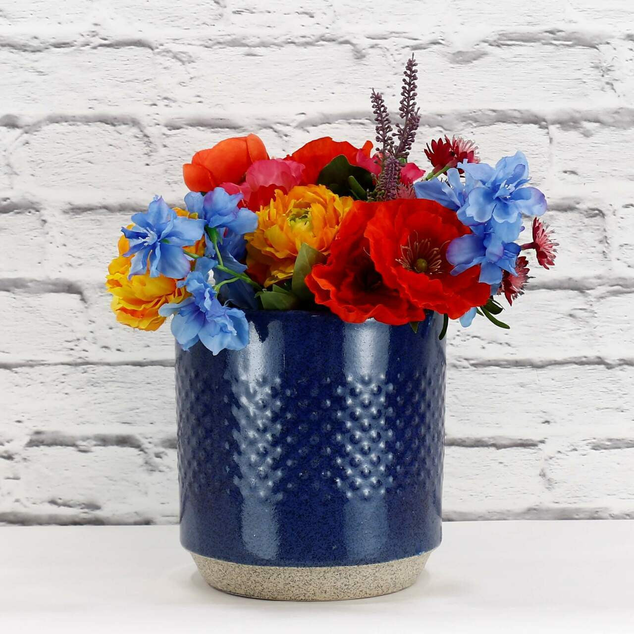 Embossed Ceramic Spot Pots