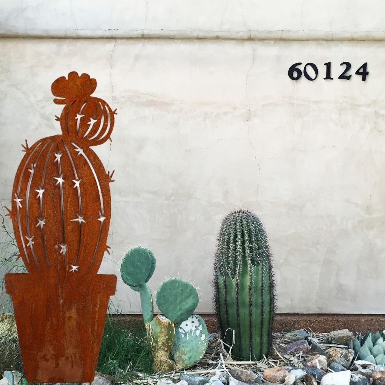Golden Barrel Cactus Stake