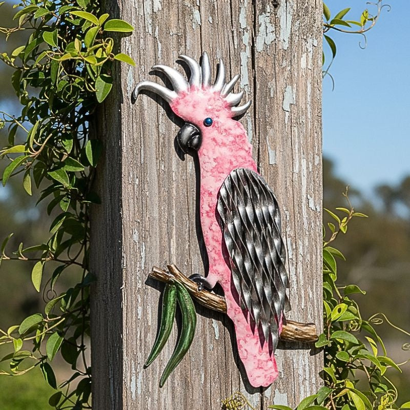 Galah Garden Wall Art