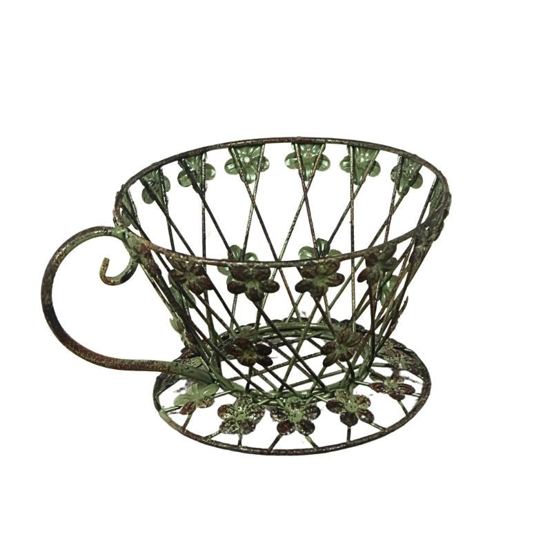 Vintage Teacup Garden Planter