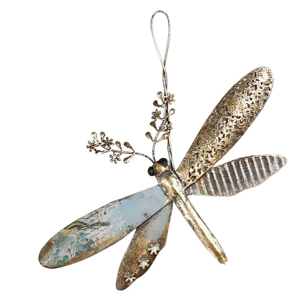 Golden Dragonfly Decor