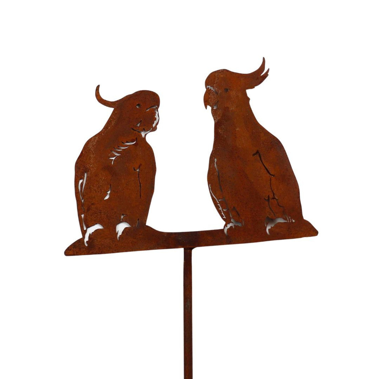 Pair of Cockatoos Stake