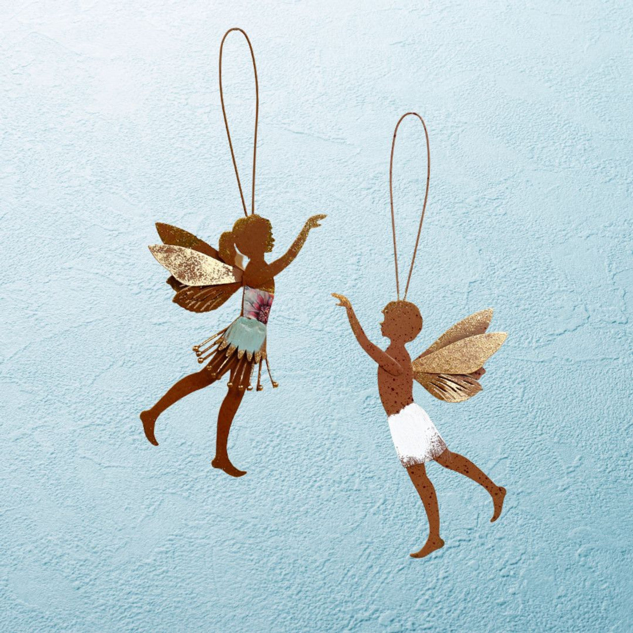 Rustic Hanging Fairy Or Elf Decor