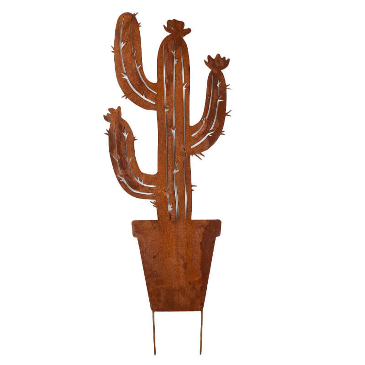 Saguaro Cactus Decorative Garden Stake