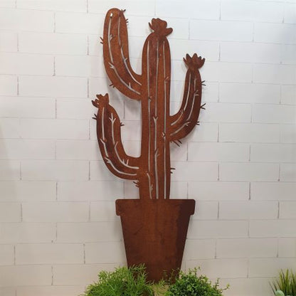 Saguaro Cactus Decorative Garden Stake