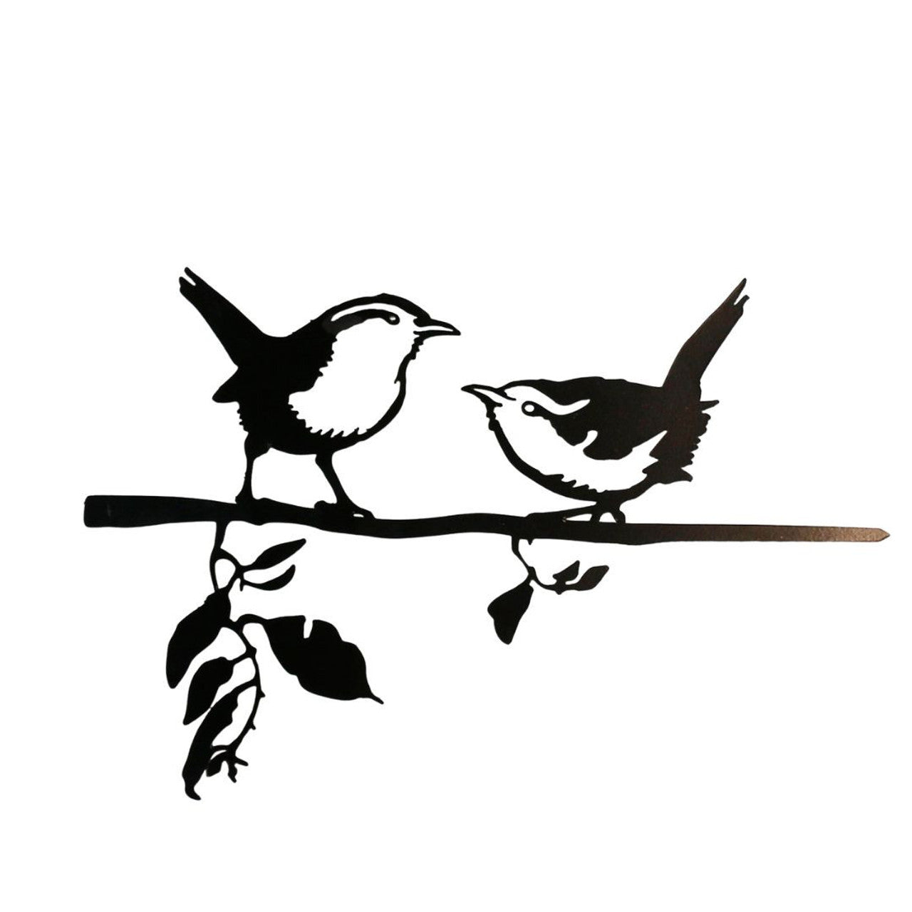 Wrens on a Branch Wall Art