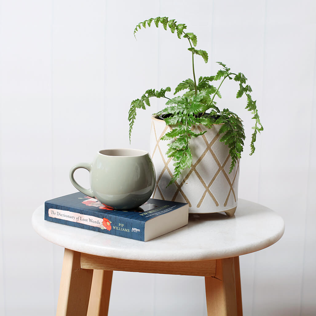 Tic Tac Toe Ceramic Pot
